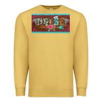 Antique Gold western nurse with medical  symbol caduceus and arrow license plate te Premium Sweatshirt - BarkalooDesign