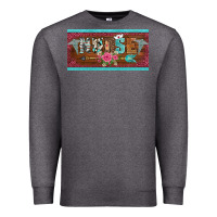 Charcoal Heather western nurse with medical  symbol caduceus and arrow license plate te Premium Sweatshirt - BarkalooDesign