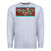 Heather Grey western nurse with medical  symbol caduceus and arrow license plate te Premium Sweatshirt - BarkalooDesign