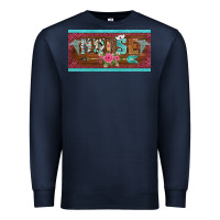 Navy western nurse with medical  symbol caduceus and arrow license plate te Premium Sweatshirt - BarkalooDesign