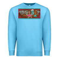 Ocean Blue western nurse with medical  symbol caduceus and arrow license plate te Premium Sweatshirt - BarkalooDesign