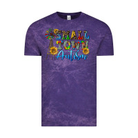Cloud Purple small town autism Vintage Tee - CowGirlArtShop
