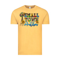 Vintage Mustard small town autism Vintage Tee - CowGirlArtShop