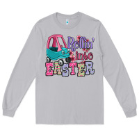 Moon Dust Easter Day Rollin into Easter toddler car Long Sleeve Tee - OliviaCreatesArt