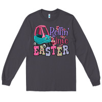 Smoke Easter Day Rollin into Easter toddler car Long Sleeve Tee - OliviaCreatesArt