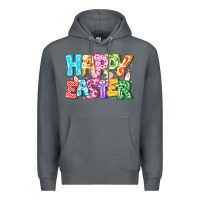 Rock Happy Easter Premium Hoodie - CowhideDigitalArt