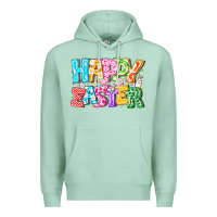 Seafoam Happy Easter Premium Hoodie - CowhideDigitalArt