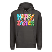 Smoke Happy Easter Premium Hoodie - CowhideDigitalArt
