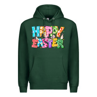 Sports Green Happy Easter Premium Hoodie - CowhideDigitalArt