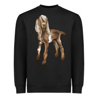 Black Baby Nubian Goat Heavyweight Sweatshirt - LillyAllenDesigns