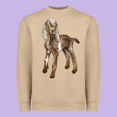 Baby Nubian Goat Heavyweight Sweatshirt Designed By Lillyallendesigns
