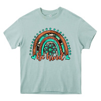 Arona be kind western turquoise rainbow Heavy Core Tee - JahusDesignShop