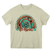 Mossy be kind western turquoise rainbow Heavy Core Tee - JahusDesignShop