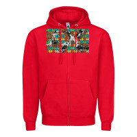 Red western autism  cup Zipper Hoodie - Artiststas