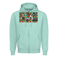 Seafoam western autism  cup Zipper Hoodie - Artiststas