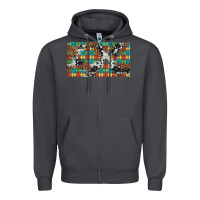 Smoke western autism  cup Zipper Hoodie - Artiststas