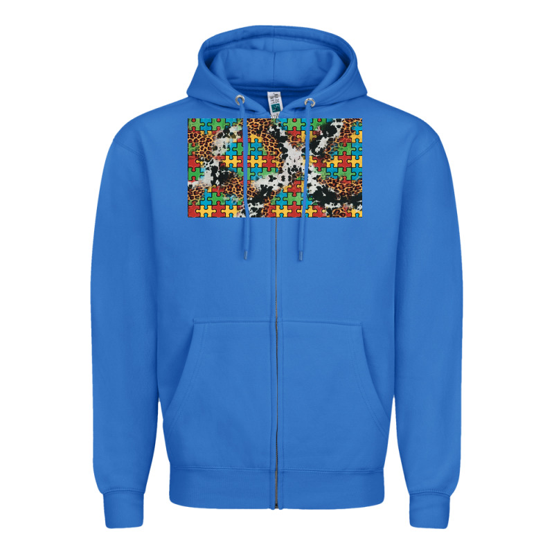 Western Autism  Cup Zipper Hoodie by Artiststas | Teevron