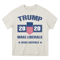 Cream Trump Quotes Heavy Core Tee - Bettercallsaul