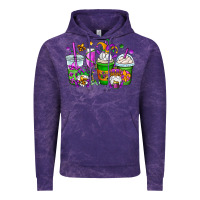 Cloud Purple mardi gras gnomes coffee cups Vintage Hoodie - OliviaCreatesArt