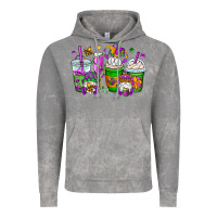 Cloud Rock mardi gras gnomes coffee cups Vintage Hoodie - OliviaCreatesArt