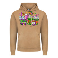 Vintage Camel mardi gras gnomes coffee cups Vintage Hoodie - OliviaCreatesArt