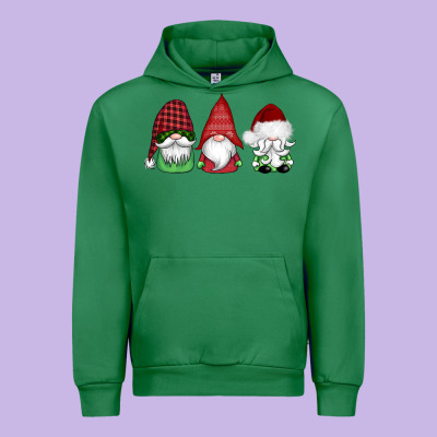 Christmas Gnomes Urban Hoodie Designed By Adodesignshop