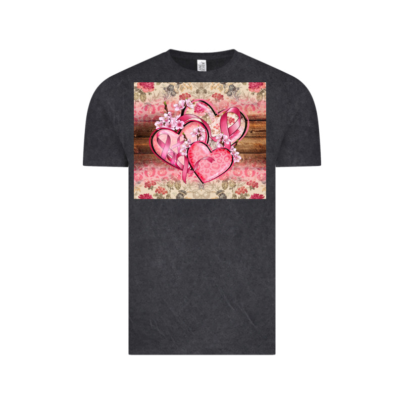 Cancer Hearts Vintage Tee by CowGirlArtShop | Teevron