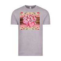 Vintage Zinc cancer hearts Vintage Tee - CowGirlArtShop