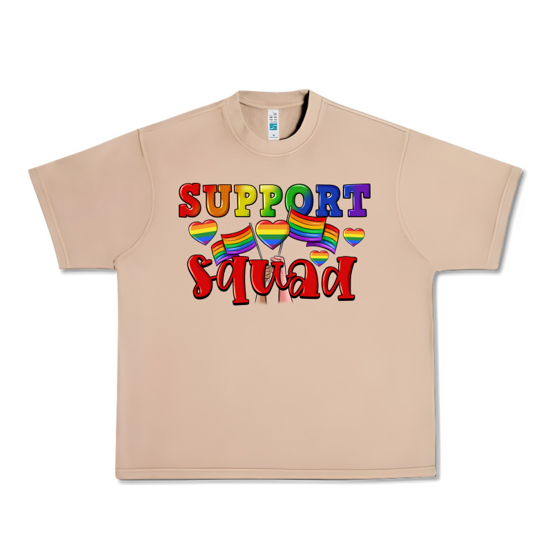 Support Squad Pride Urban Heavy Tee by CowGirlArtShop | Teevron