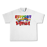 Lunar Rock Support squad pride Urban Heavy Tee - CowGirlArtShop