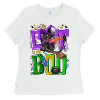 White My cat is my boo Halloween Ladies Tee - NancyCooperArtShop