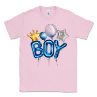 Bubblegum Pink Birthday Boy Balloon Classic Tee - Artiststas
