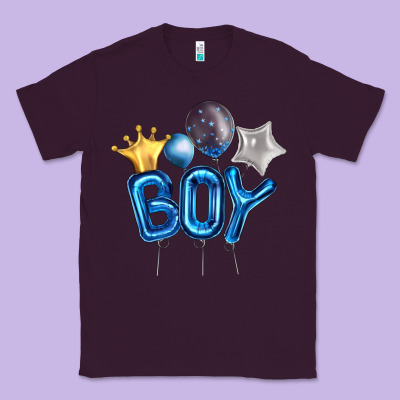 Birthday Boy Balloon Classic Tee Designed By Artiststas