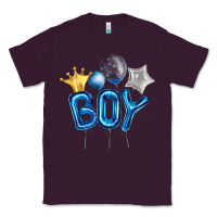 Plum Birthday Boy Balloon Classic Tee - Artiststas