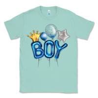 Seafoam Birthday Boy Balloon Classic Tee - Artiststas