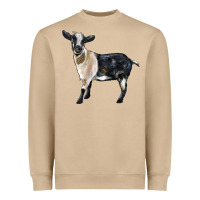 Mushroom Tennessee Fainting Goat Heavyweight Sweatshirt - LillyAllenDesigns