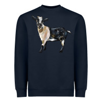 Navy Tennessee Fainting Goat Heavyweight Sweatshirt - LillyAllenDesigns
