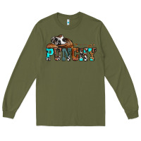 Army Green western cowboy hat punchy Long Sleeve Tee - OliviaCreatesArt