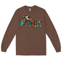 Chestnut western cowboy hat punchy Long Sleeve Tee - OliviaCreatesArt
