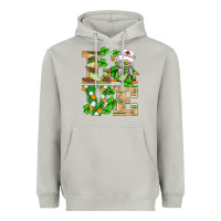 Moon Dust st.patricks nurse love gnomies Heavyweight Hoodie - BarkalooDesign