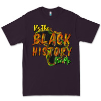Plum its the black history for me Premium Tee - NancyCooperArtShop