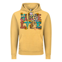 Vintage Mustard nurse life Vintage Hoodie - OliviaCreatesArt
