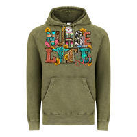 Vintage Olive nurse life Vintage Hoodie - OliviaCreatesArt