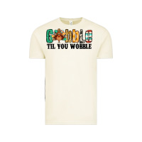Vintage Arctic gobble til you wobble thanksgiving turkey Vintage Tee - Jasminsmagicworld