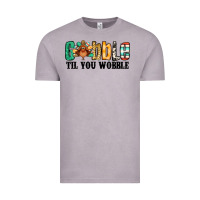 Vintage Zinc gobble til you wobble thanksgiving turkey Vintage Tee - Jasminsmagicworld