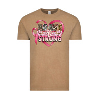 Vintage Coffee brave and strong cancer awareness Vintage Tee - CowGirlArtShop