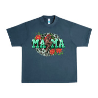 Midnight Navy Mama rock lightning bolt Mother's Day Urban Heavy Tee - CowGirlArtShop