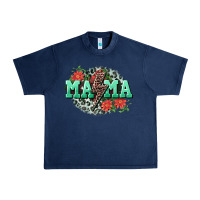 Navy Mama rock lightning bolt Mother's Day Urban Heavy Tee - CowGirlArtShop