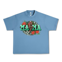 Pebble Blue Mama rock lightning bolt Mother's Day Urban Heavy Tee - CowGirlArtShop