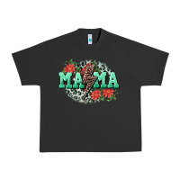 Pigment Black Mama rock lightning bolt Mother's Day Urban Heavy Tee - CowGirlArtShop